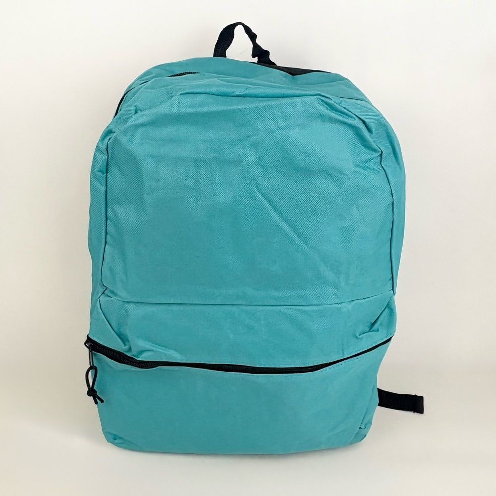 Moda West Turquoise Unisex Backpack New With Tags